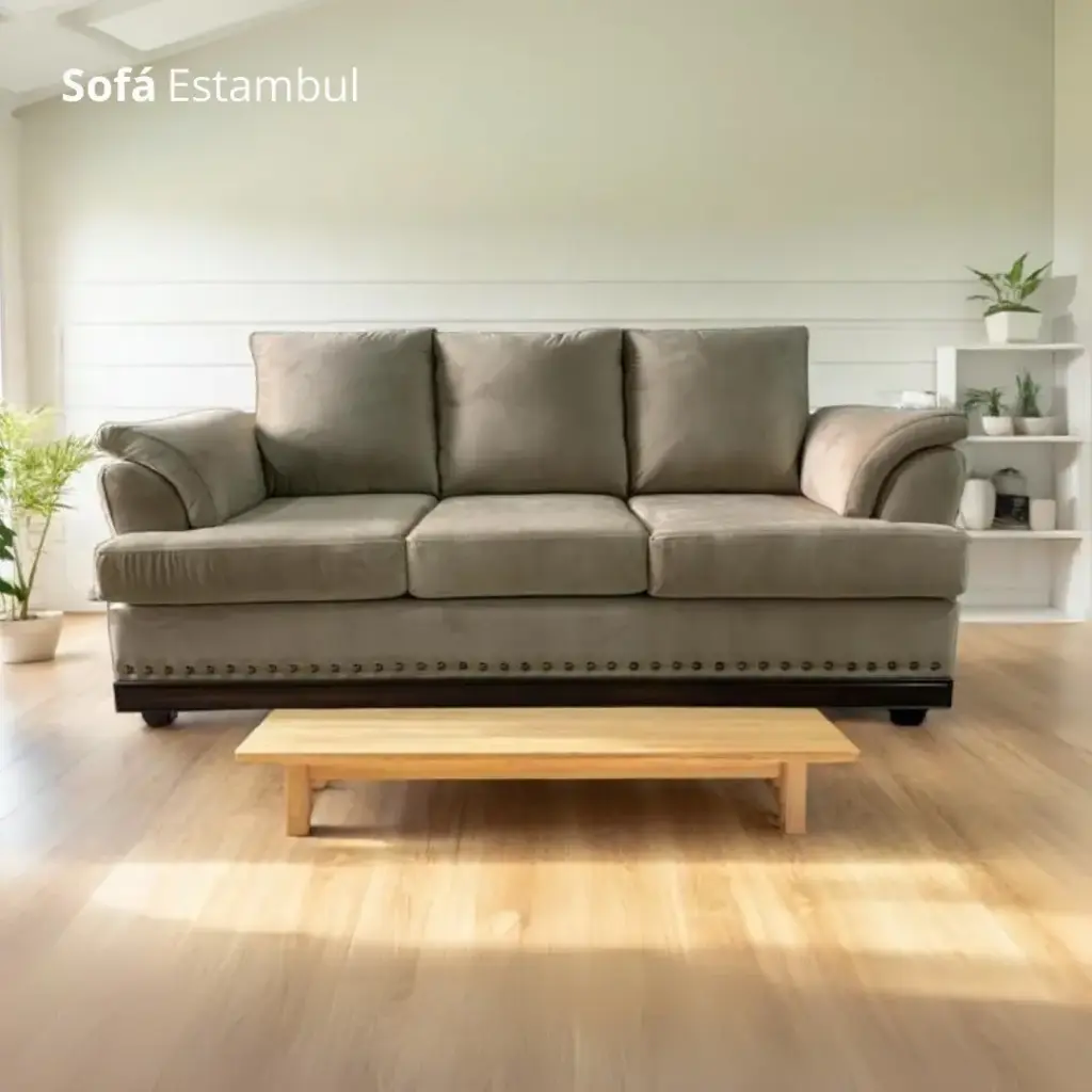 Sofa Estambul Felpa Beige