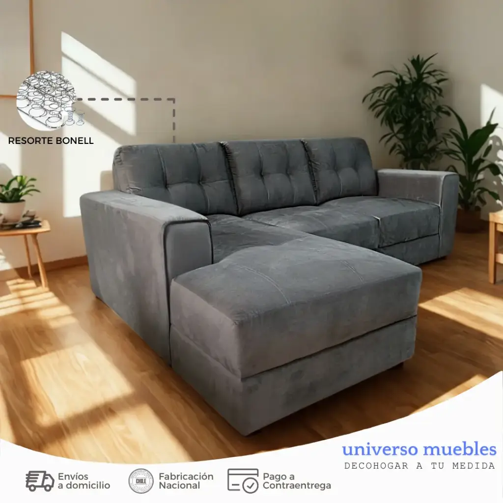 Seccional Atenas Izquierdo Gris Oscuro